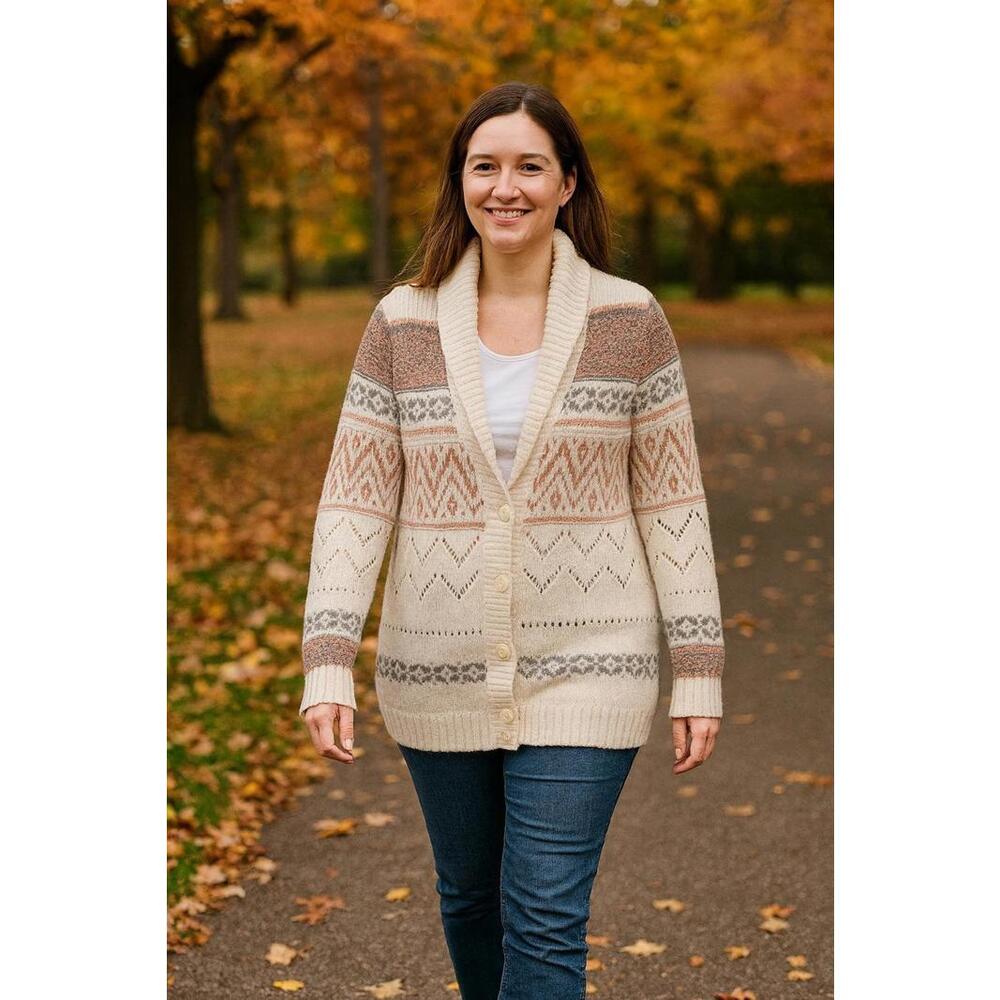 Maurices Women's  Aztec Knit Cardigan Sweater